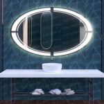 MILENA зеркало с led подсветкой в ванной
